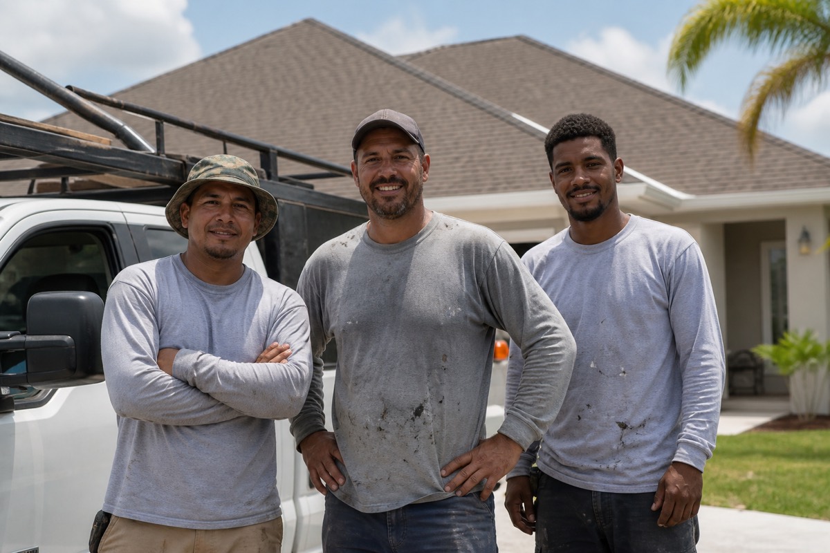 The Alonzo - Roofing & Building crew